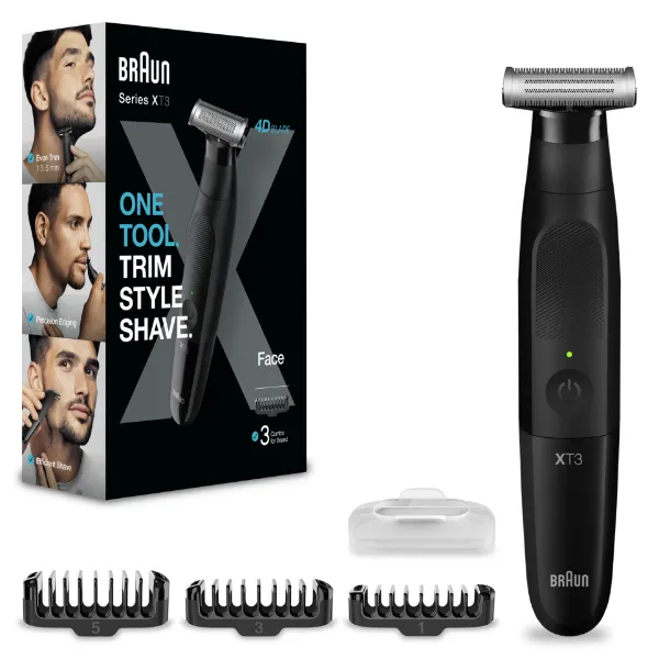 Braun Series X, Szakállvágó Arc Szőrtelenítéshez, XT3100 termékhez kapcsolódó kép
