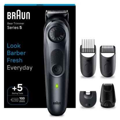 Braun Series 5 BT5420 Szakállvágó, Trimmer Férfiaknak Formázóeszközökkel és 100 perces üzemidővel termékhez kapcsolódó kép