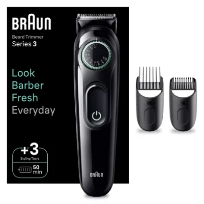 Braun Series 3 BT3410 Szakállvágó Trimmer Férfiaknak 50 perces üzemidővel termékhez kapcsolódó kép
