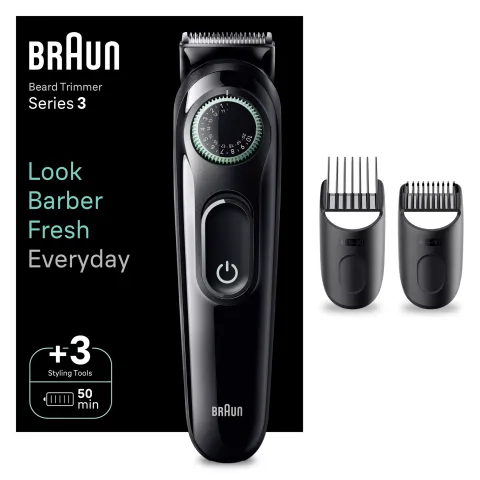Braun Series 3 BT3410 Szakállvágó Trimmer Férfiaknak 50 perces üzemidővel termékhez kapcsolódó kép