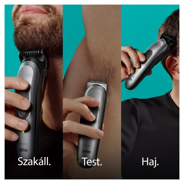 Braun többfunkciós stíluskészlet, 7-es sorozat MGK7420, 10 az 1-ben készlet testszőrtelenítéshez termékhez kapcsolódó kép