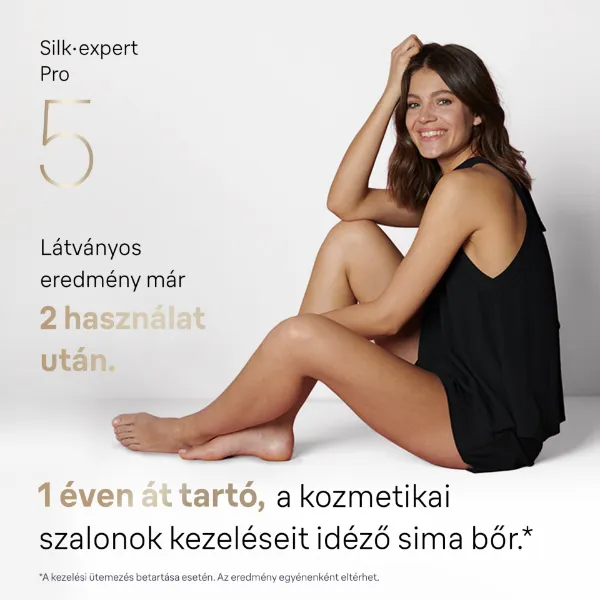 Braun IPL Silk expert Pro 5, Szőrtelenítés Otthoni Kezeléssel, Neszesszer, 2 Fej, PL5146 termékhez kapcsolódó kép