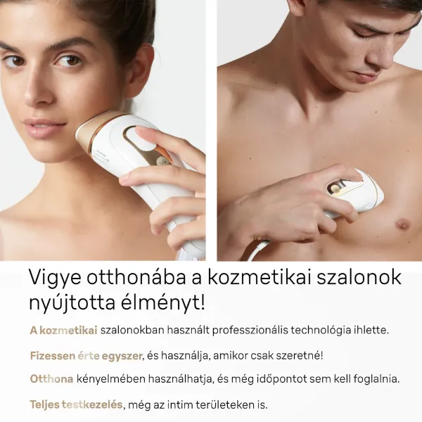 Braun IPL Silk expert Pro 5, Szőrtelenítés Otthoni Kezeléssel, Neszesszer, 2 Fej, PL5146 termékhez kapcsolódó kép