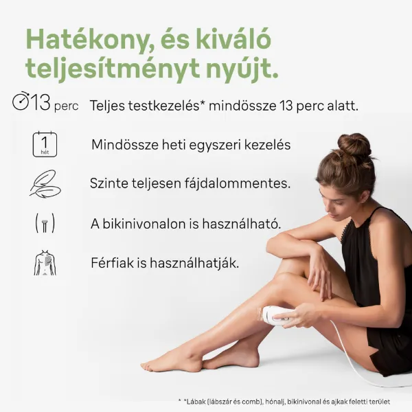 Braun IPL Silk expert Pro 3, Szőrtelenítés Otthoni Kezeléssel, Neszesszer, 2 Fej, PL3122 termékhez kapcsolódó kép
