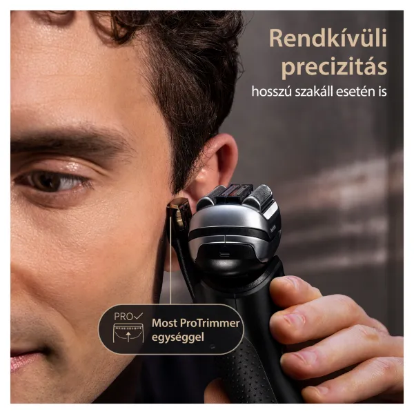 Braun Series Series 9 PRO+ Elektromos Borotva Töltőállvány, Wet & Dry, 9515s, Grafit termékhez kapcsolódó kép