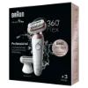 Braun Silk·épil 9 Flex, Epilátor az Egyszerű Szőrtelenítéshez, 9-030 3D, Fehér/rózsaszín, titán termékhez kapcsolódó kép