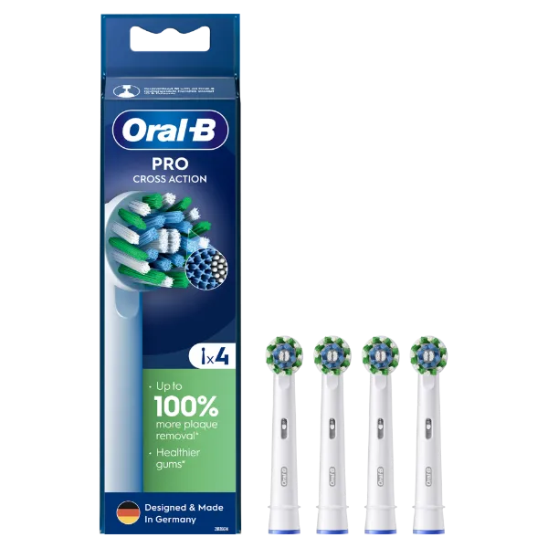 Oral-B Pro Cross Action Fogkefefejek, 4 db termékhez kapcsolódó kép
