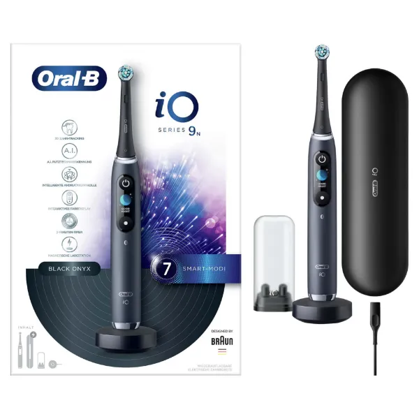 Oral-B iO 9 Fekete Elektromos Fogkefe, Braun Tervezéssel termékhez kapcsolódó kép