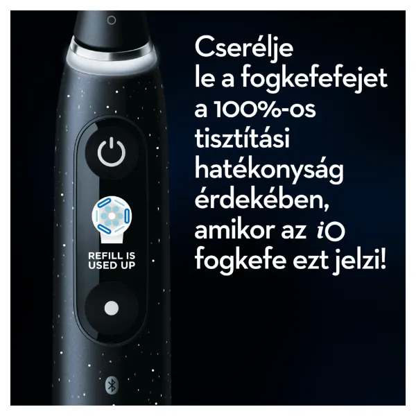 Oral-B iO 10 Elektromos Fogkefe, Fekete termékhez kapcsolódó kép