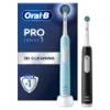 Oral-B Pro Series 1 Kék és Fekete Elektromos Fogkefe, Braun Tervezéssel termékhez kapcsolódó kép