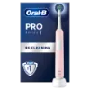 Oral-B Pro Series 1 Elektromos Fogkefe, Rózsaszín, Braun Tervezéssel termékhez kapcsolódó kép