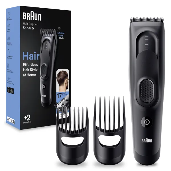 Braun Series 5 HC5330 Hajvágó, Hajvágók Férfiaknak 17 Hosszbeállítással termékhez kapcsolódó kép