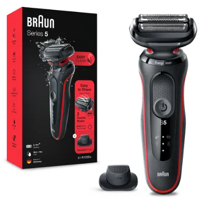 Braun Series 5 51-R1200s – Vízálló Elektromos Borotva Flex Fejjel és EasyClean Technológiával termékhez kapcsolódó kép