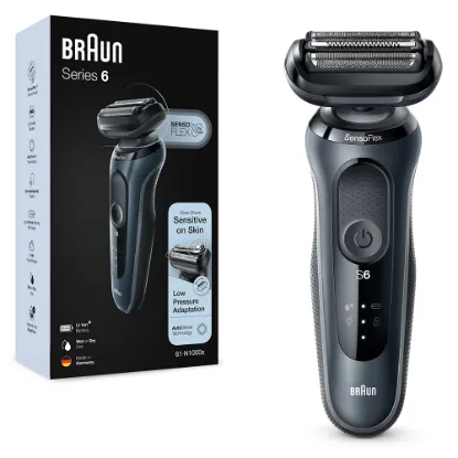 Braun Series 6 61-N1000s elektromos borotválkozó készülék, Fekete 1 db termékhez kapcsolódó kép