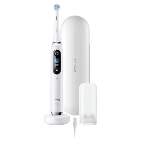 Oral-B iO 9 Elektromos Fogkefe, White Alabaster termékhez kapcsolódó kép