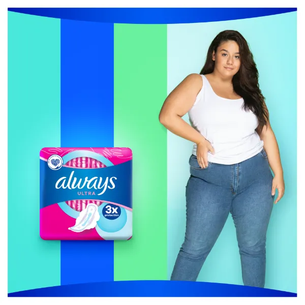 Always Ultra Super (2-es méret) Szárnyas Egészségügyi Betét, 32 Db termékhez kapcsolódó kép