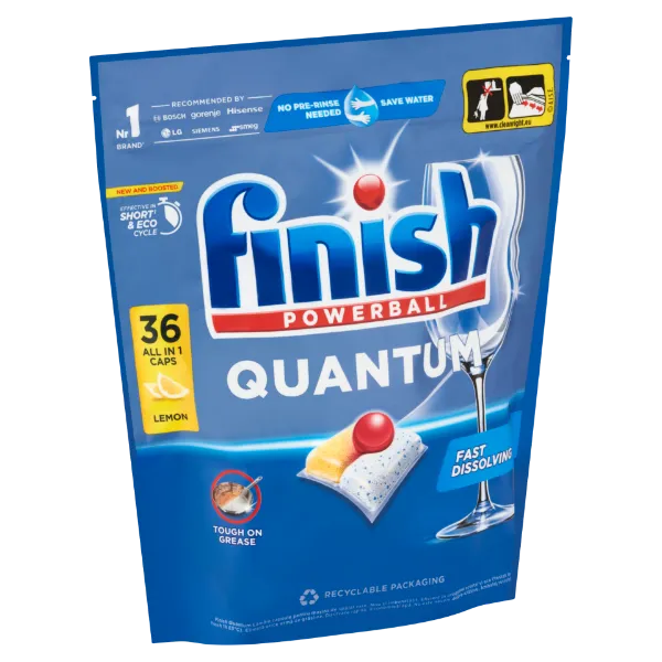 Finish Quantum All in 1 Citrom mosogatógép kapszula 36 db termékhez kapcsolódó kép