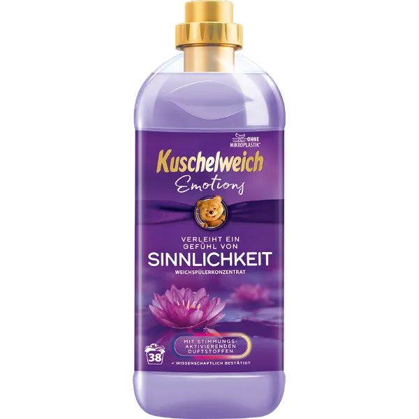 Kuschelweich öblítő 38 mosás 1 l Emotions Sinnlich termékhez kapcsolódó kép