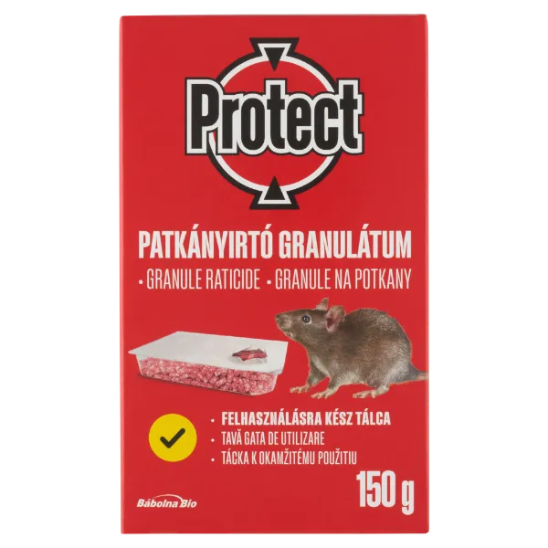 Protect rágcsálóirtó granulátum 2 x 75 g termékhez kapcsolódó kép