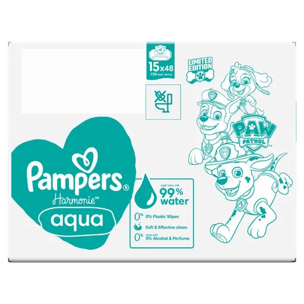Pampers törlokendo Harmonie PawPetrol 15x48 termékhez kapcsolódó kép