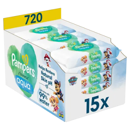 Pampers törlokendo Harmonie PawPetrol 15x48 termékhez kapcsolódó kép