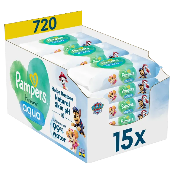 Pampers törlokendo Harmonie PawPetrol 15x48 termékhez kapcsolódó kép