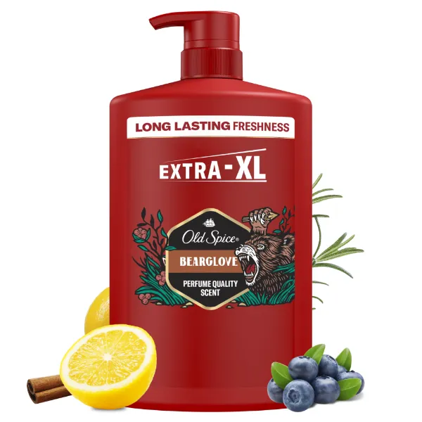 Old Spice Tusfürdo Bearglove 3in1 1000ml termékhez kapcsolódó kép