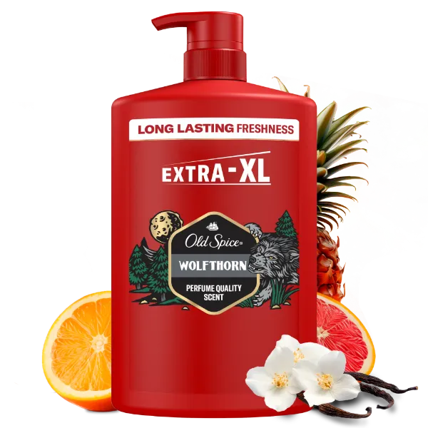 Old Spice Tusfürdo Wolfthorn 3in1 1000ml termékhez kapcsolódó kép