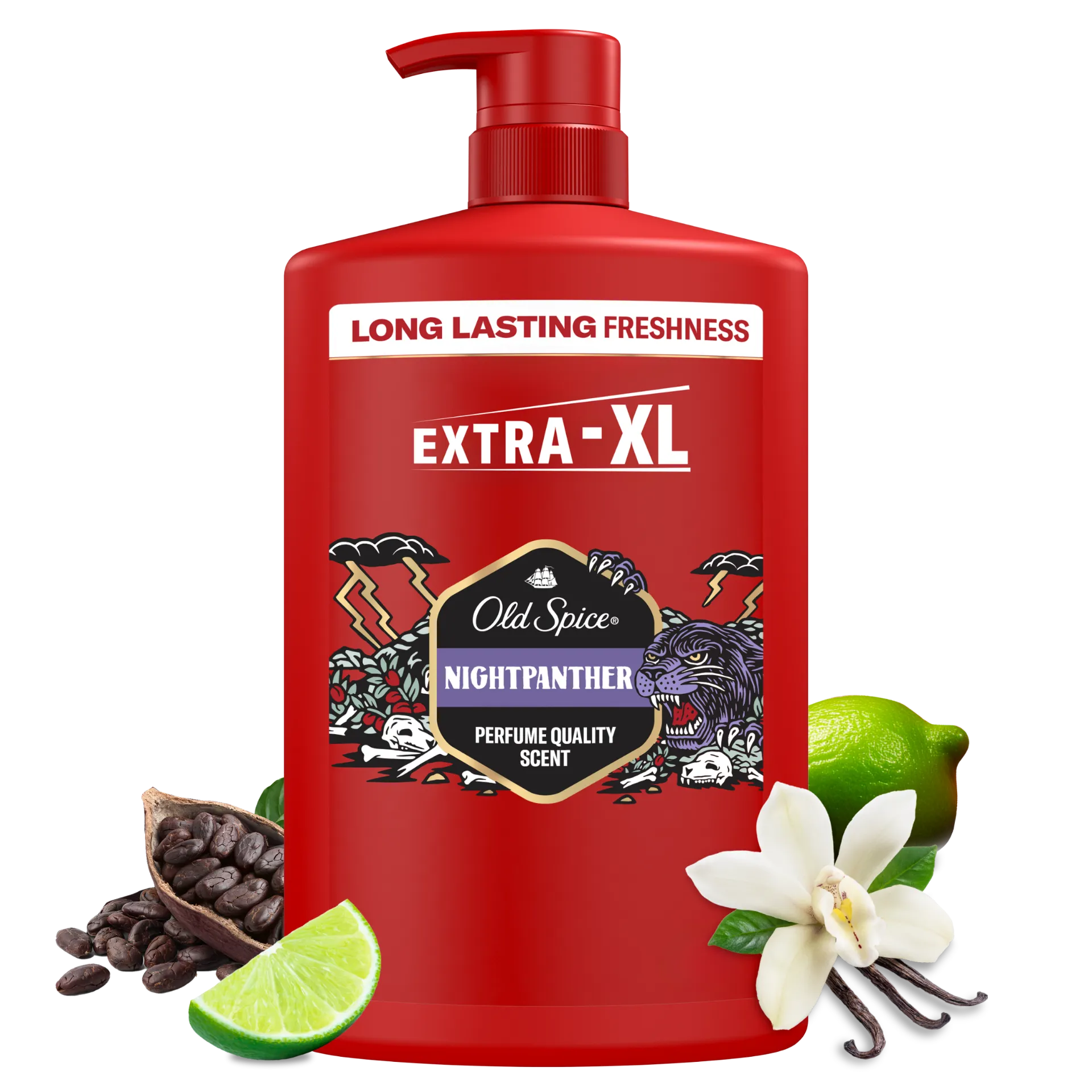 Old Spice Tusfürdo NightPanther 3in1 1000ml