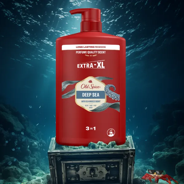 Old Spice Tusfürdo DeepSea 3in1 1000ml termékhez kapcsolódó kép