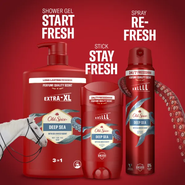 Old Spice Tusfürdo DeepSea 3in1 1000ml termékhez kapcsolódó kép