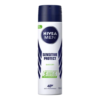 Nivea deo spray men 150 ml Sensitive protect termékhez kapcsolódó kép
