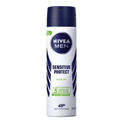 Nivea deo spray men 150 ml Sensitive protect termékhez kapcsolódó kép