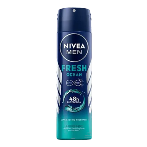 Nivea deo spray men 150 ml Fresh Ocean termékhez kapcsolódó kép