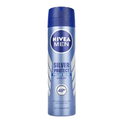 Nivea deo spray men 150 ml Silver Protect termékhez kapcsolódó kép