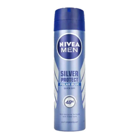 Nivea deo spray men 150 ml Silver Protect termékhez kapcsolódó kép
