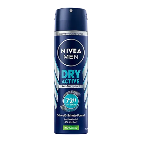 Nivea deo spray men 150ml Dry Active termékhez kapcsolódó kép