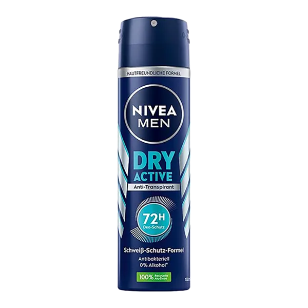 Nivea deo spray men 150ml Dry Active termékhez kapcsolódó kép