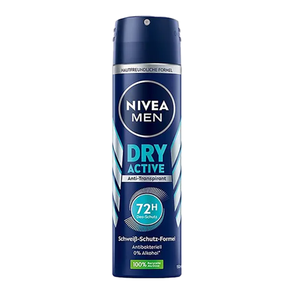 Nivea deo spray men 150ml Dry Active termékhez kapcsolódó kép