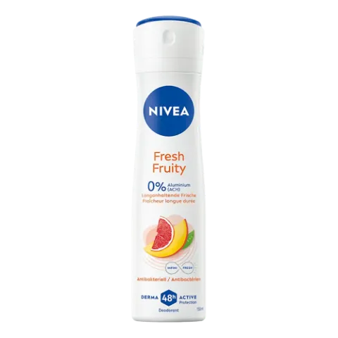 Nivea deo spray women 150 ml Fresh Fruity 0% Aluminium termékhez kapcsolódó kép
