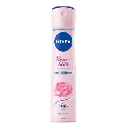 Nivea deo spray women 150 ml Rose Bouquet 0% termékhez kapcsolódó kép