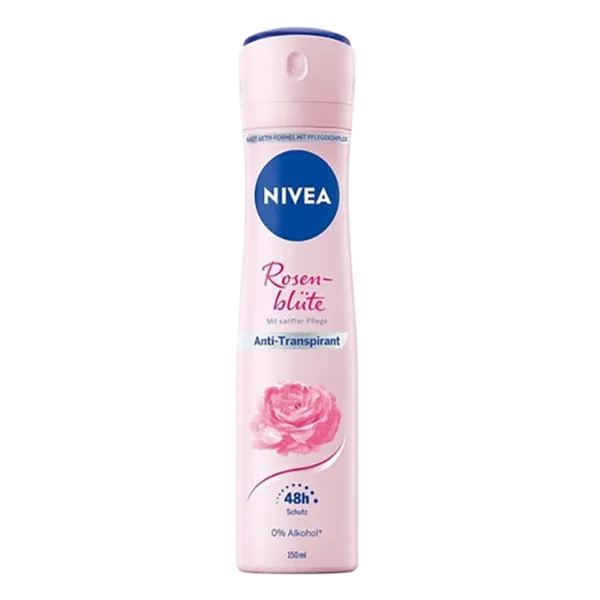 Nivea deo spray women 150 ml Rose Bouquet 0% termékhez kapcsolódó kép