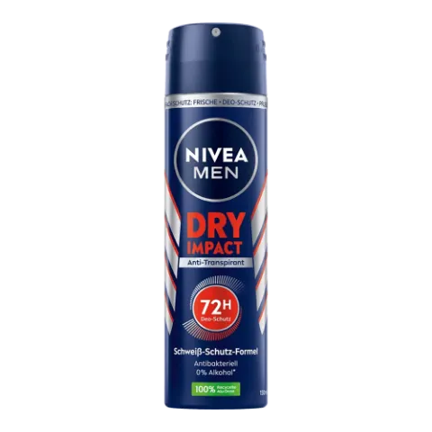 Nivea deo spray men 150 ml Dry Impact termékhez kapcsolódó kép