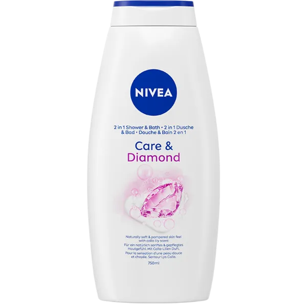 Nivea shower gel 750 ml Women Care&Diamond termékhez kapcsolódó kép