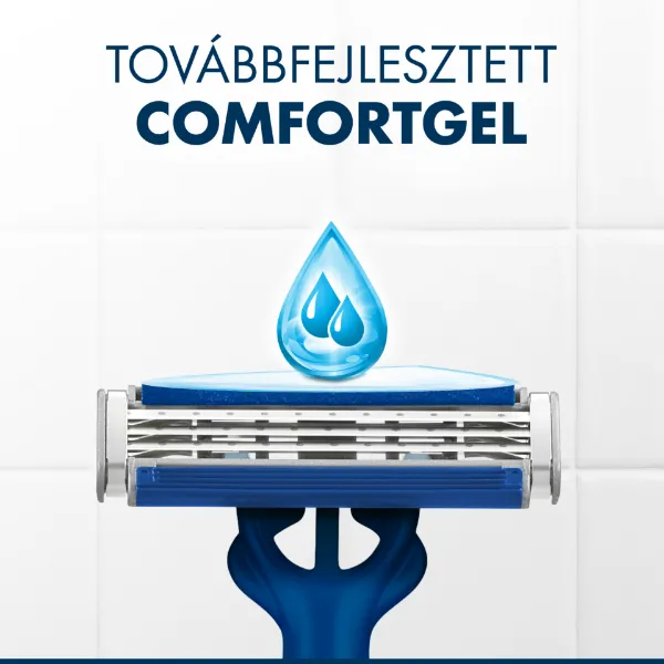 Gillette Blue3 Comfort Slalom Eldobható Borotva, 3 db termékhez kapcsolódó kép