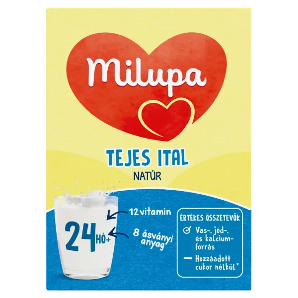 Milupa natúr tejes ital 24 hó+ 500 g termékhez kapcsolódó kép