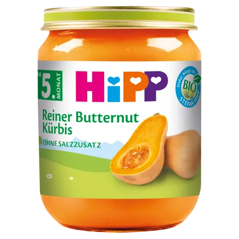 HiPP bio sütőtok főzelék a babának 4 hó+ 125 g termékhez kapcsolódó kép