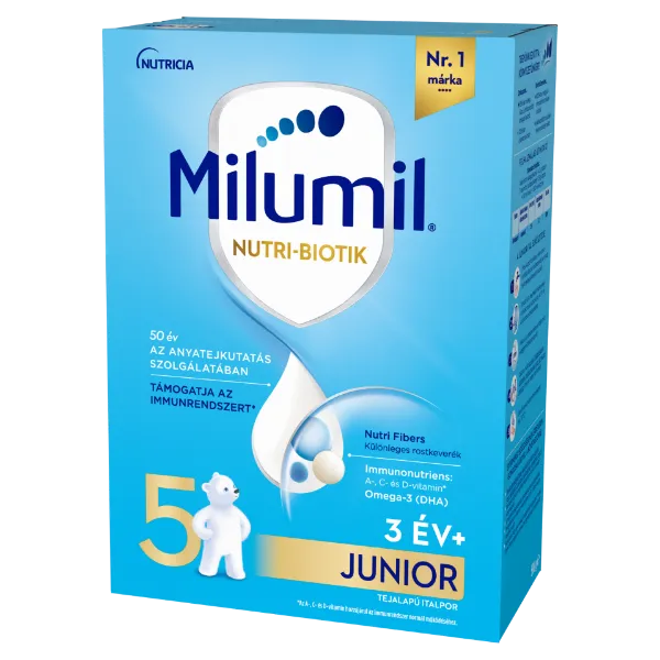 Milumil Nutri-Biotik 5 Junior tejalapú italpor 3 év+ 500 g termékhez kapcsolódó kép