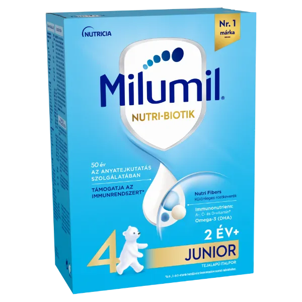 Milumil Nutri-Biotik 4 Junior tejalapú italpor 2 év+ 500 g termékhez kapcsolódó kép