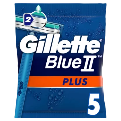 Gillette BlueII Plus Eldobható Férfi Borotva, 5 db termékhez kapcsolódó kép